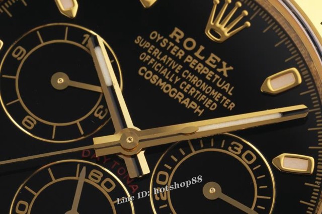 劳力士顶级专柜复制品男士手表 N厂出品 原版4130机芯 Rolex宇宙计型迪通拿全金系列男士腕表 gjs2487